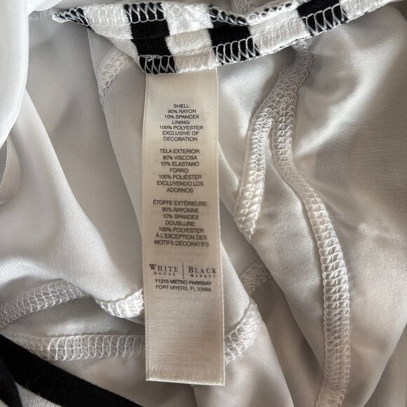 WHBM tiered knit mini pencil skirt, 6 - Picture 4 of 5